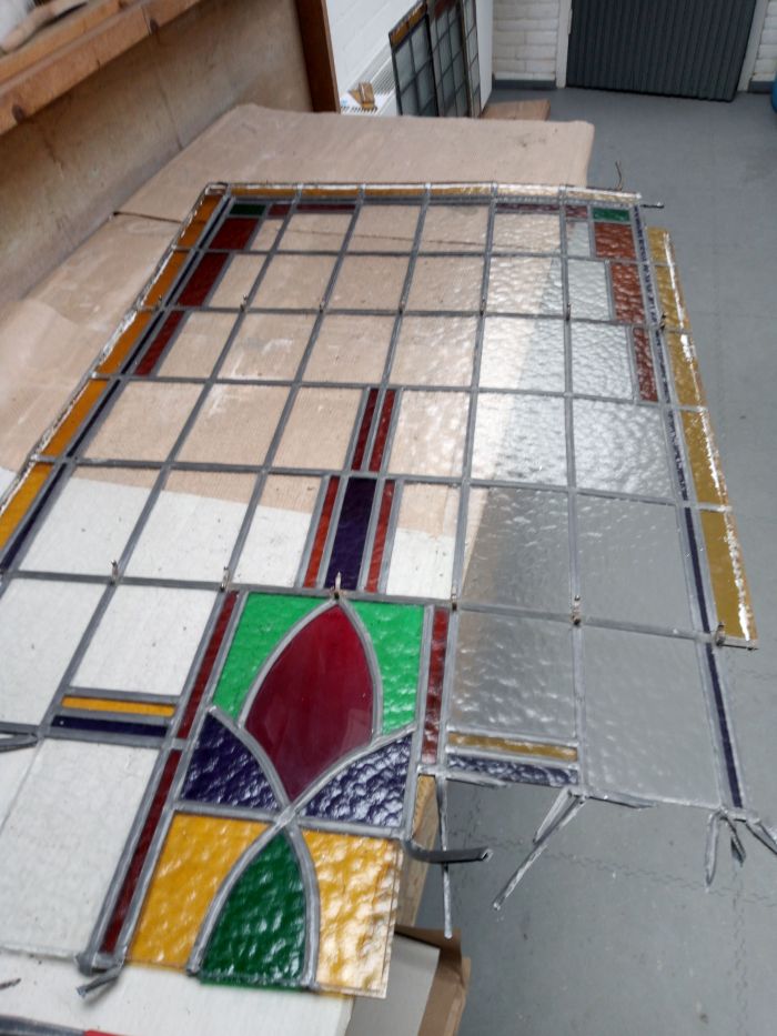 Glas in lood restauratie door AvD-Glas