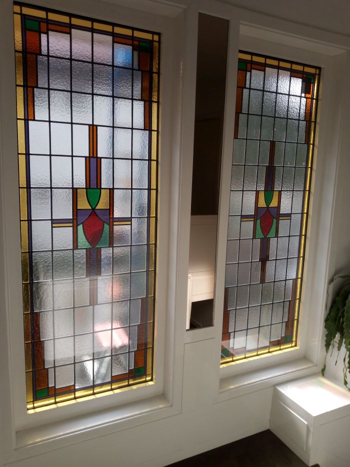 Glas in lood in Soest in isolatieglas geplaatst door AvD-Glas